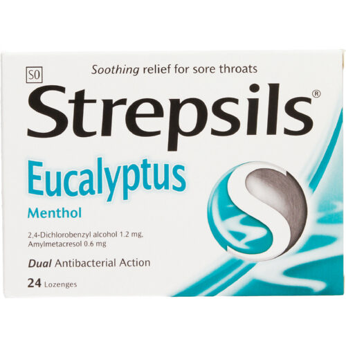 Strepsils Lozenges (Eucalyptus Menthol) 48s