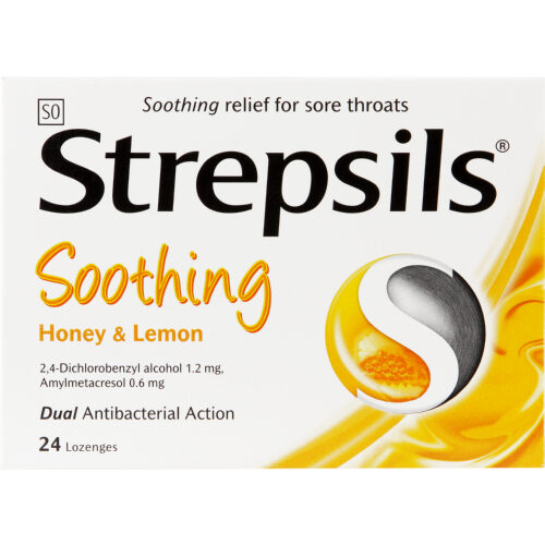 Strepsils Lozenges (Honey Lemon) 48s